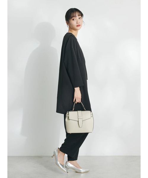 CRAFT STANDARD BOUTIQUE(クラフトスタンダードブティック)の「ジョーゼットロングジレ(ベスト・レディース・アイボリー/ネイビー/ブラック・FREE)」の14枚目の写真