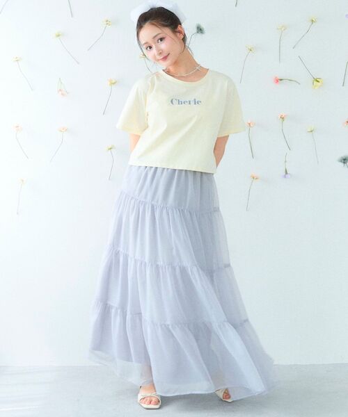 MAJESTIC LEGON（マジェスティックレゴン）の「クリアビジューヒールリボンサンダル（サンダル・レディース・アイボリー/ブラック・SMALL/MEDIUM/LARGE/X-LARGE）」の8枚目の写真