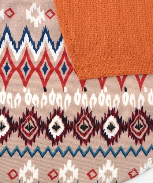 チチカカ（チチカカ）の「ツイストフェイクレイヤードプルオーバー（Tシャツ/カットソー・レディース・オレンジ/チャコールグレー/ネイビー・FREE）」の8枚目の写真