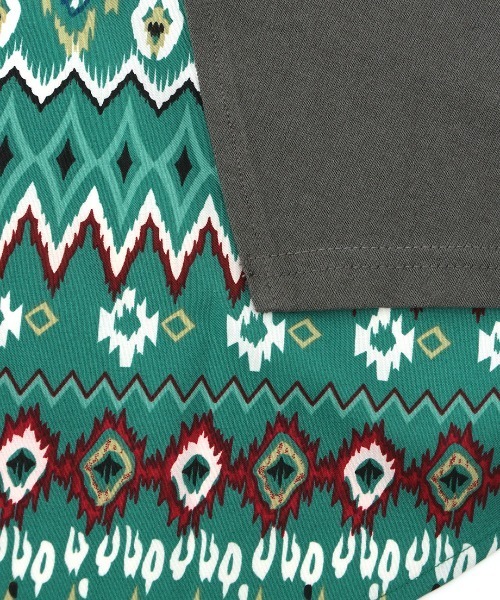 チチカカ（チチカカ）の「ツイストフェイクレイヤードプルオーバー（Tシャツ/カットソー・レディース・オレンジ/チャコールグレー/ネイビー・FREE）」の10枚目の写真