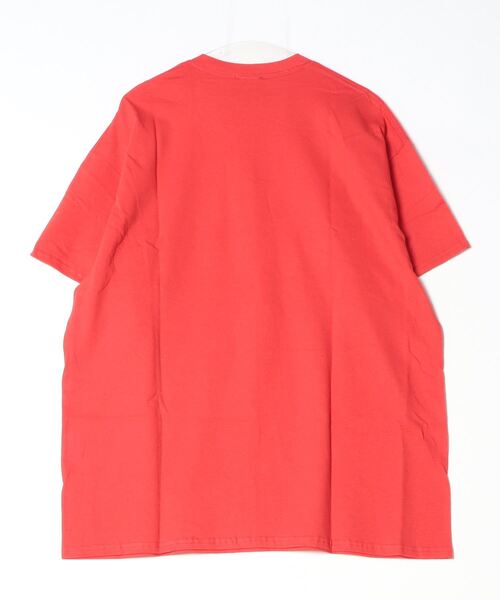 Basic Pleasure Mode（ベーシックプレジャーモード）の「【Basic Pleasure Mode】JAY KAY / 【ベーシックプレジャーモード】ロゴプリント半袖Tシャツ（Tシャツ/カットソー・メンズ・レッド・L/XL）」の7枚目の写真