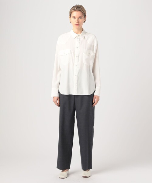 GALERIE VIE（ギャルリー ヴィー）の「 レーヨンコンパクトブロード ウエスタンシャツ（シャツ/ブラウス）」 WEAR