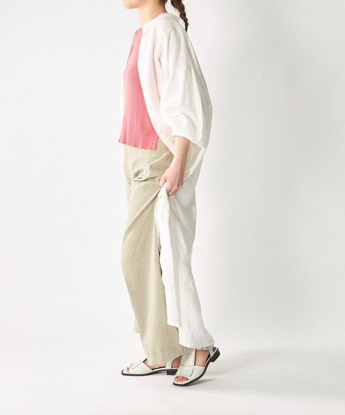 スタッズ付きキルトタッセルサンダル