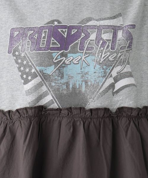 LEPSIM（レプシィム）の「切り替えリメイク風チュニック　107115（Tシャツ/カットソー・レディース・グレー/ライトグレー・FREE）」の18枚目の写真