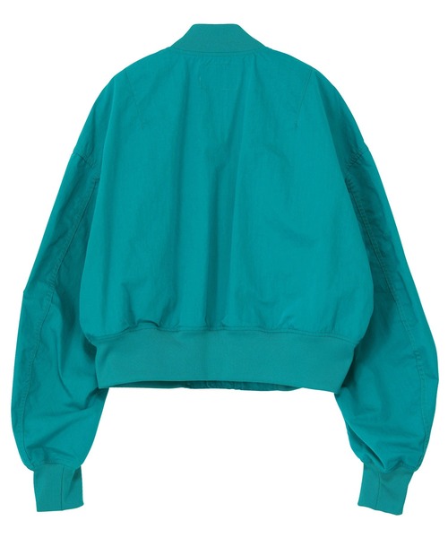 ZUCCa（ズッカ）の「C/Nウェザー / ブルゾン / (O)（ブルゾン・レディース・グリーン/ホワイト/ネイビー・M size）」の9枚目の写真