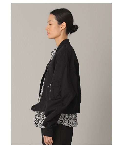 ZUCCa（ズッカ）の「C/Nウェザー / ブルゾン / (O)（ブルゾン・レディース・グリーン/ホワイト/ネイビー・M size）」の15枚目の写真