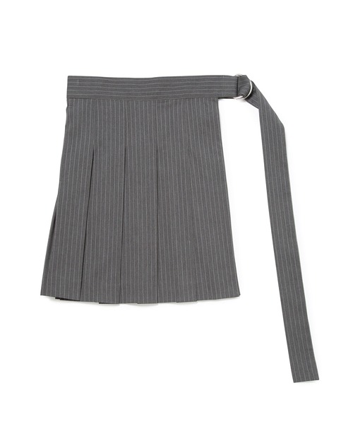 M TO R（ムウトアール）の「［BELT］PINSTRIPE WRAP BELT