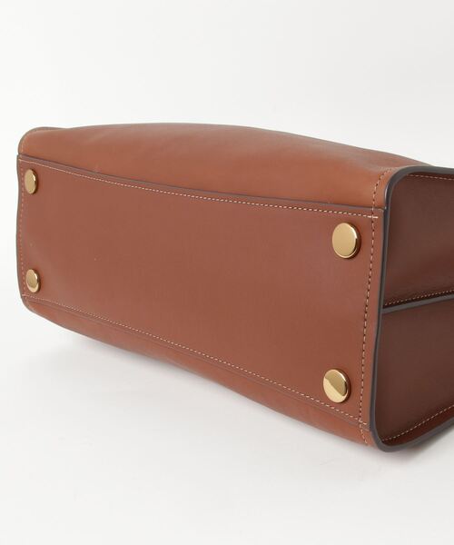 フォッシル トートバッグ レディース レザー ブラウン A4収納可