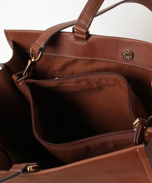 FOSSIL(フォッシル)の「フォッシル トートバッグ レディース レザー ブラウン A4収納可 ZB1991200(ショルダーバッグ・レディース・ブラウン・FREE)」の8枚目の写真