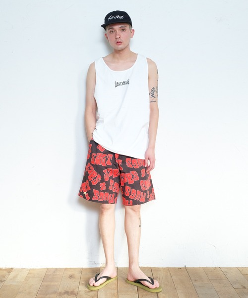 SALT&MUGS(ソルトアンドマグス)の「SM Logo Tunk Top(Tシャツ/カットソー・メンズ・ホワイト/ブラック/オレンジ・MEDIUM/LARGE/X-LARGE)」の13枚目の写真