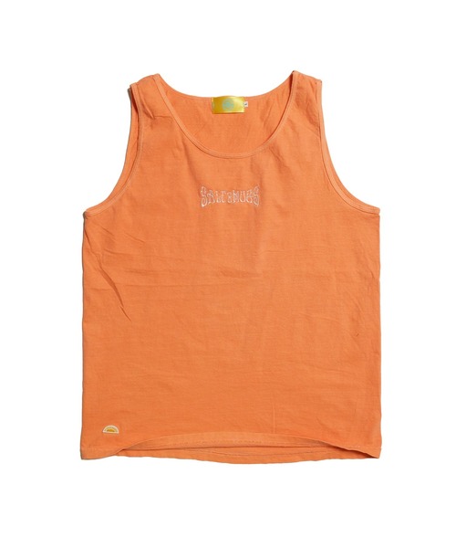 SALT&MUGS(ソルトアンドマグス)の「SM Logo Tunk Top(Tシャツ/カットソー・メンズ・ホワイト/ブラック/オレンジ・MEDIUM/LARGE/X-LARGE)」の7枚目の写真