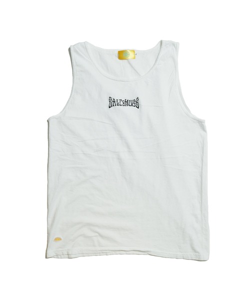 SALT&MUGS(ソルトアンドマグス)の「SM Logo Tunk Top(Tシャツ/カットソー・メンズ・ホワイト/ブラック/オレンジ・MEDIUM/LARGE/X-LARGE)」の8枚目の写真