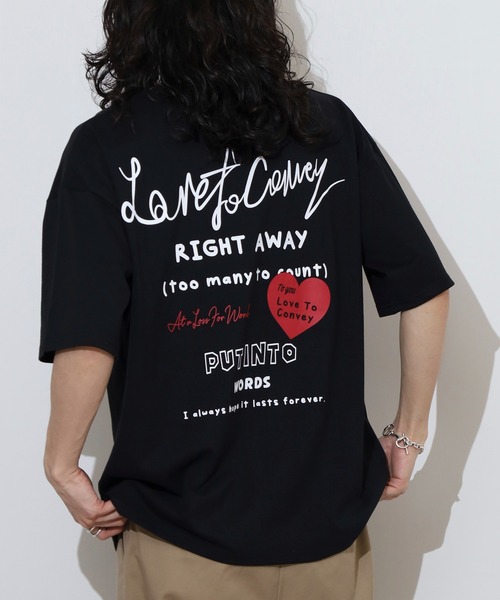 FUNALIVE（ファンアライブ）の「オーバーサイズ ポケ付き刺繍＆バックプリント ヘビーウエイト半袖Tシャツ（Tシャツ/カットソー・メンズ・ホワイト/ブラック系1/ブラック系/ブラック/ホワイト系/ホワイト系1/ブラック系3/ホワイト系2/ブラック系2/ホワイト系3・LL/L/M）」の10枚目の写真