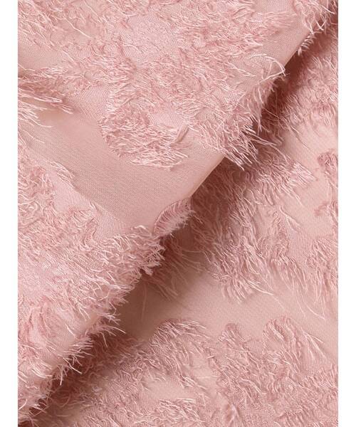 CALNAMUR（カルナムール）の「カットジャガードティアードワンピース（ワンピース・レディース・アイボリー/ブラック/ピンク・FREE）」の13枚目の写真