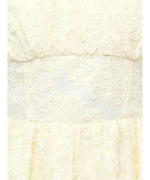 CALNAMUR（カルナムール）の「カットジャガードティアードワンピース（ワンピース・レディース・アイボリー/ブラック/ピンク・FREE）」の16枚目の写真