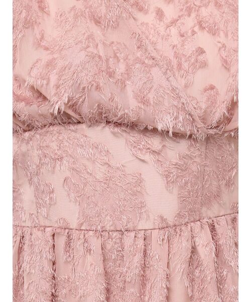 CALNAMUR（カルナムール）の「カットジャガードティアードワンピース（ワンピース・レディース・アイボリー/ブラック/ピンク・FREE）」の18枚目の写真