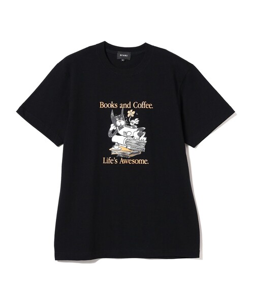 BEAMS（ビームス）の「BEAMS / AWESOME LIFE Tシャツ（Tシャツ/カットソー・メンズ・ブラック/ホワイト・S/L/M/XL）」の7枚目の写真