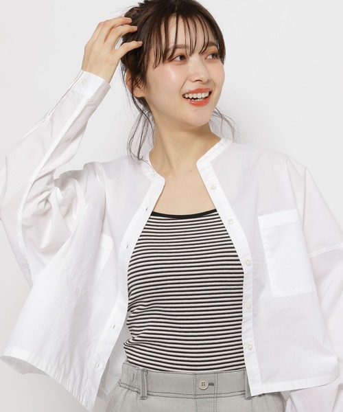 niko and...（ニコアンド）の「ルームドライ/カップ付きキャミソール（キャミソール・レディース・アイボリー/ブラック/ライトグレー/ホワイト/オレンジ/ベージュ・MEDIUM/LARGE）」の7枚目の写真