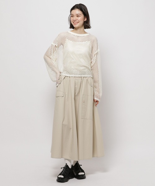 niko and...（ニコアンド）の「ルームドライ/カップ付きキャミソール（キャミソール・レディース・アイボリー/ブラック/ライトグレー/ホワイト/オレンジ/ベージュ・MEDIUM/LARGE）」の11枚目の写真