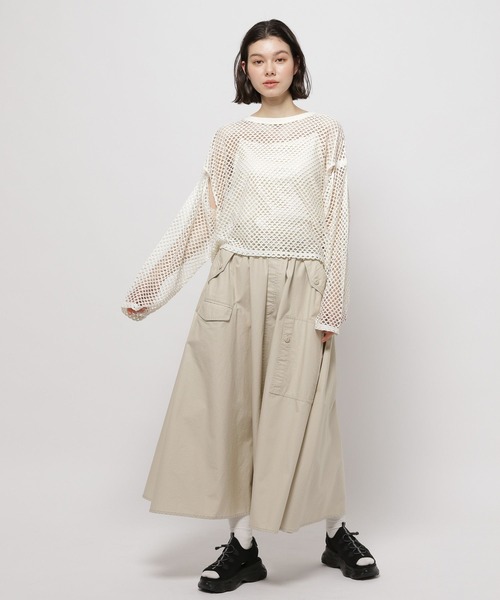 niko and...（ニコアンド）の「ルームドライ/カップ付きキャミソール（キャミソール・レディース・アイボリー/ブラック/ライトグレー/ホワイト/オレンジ/ベージュ・MEDIUM/LARGE）」の12枚目の写真