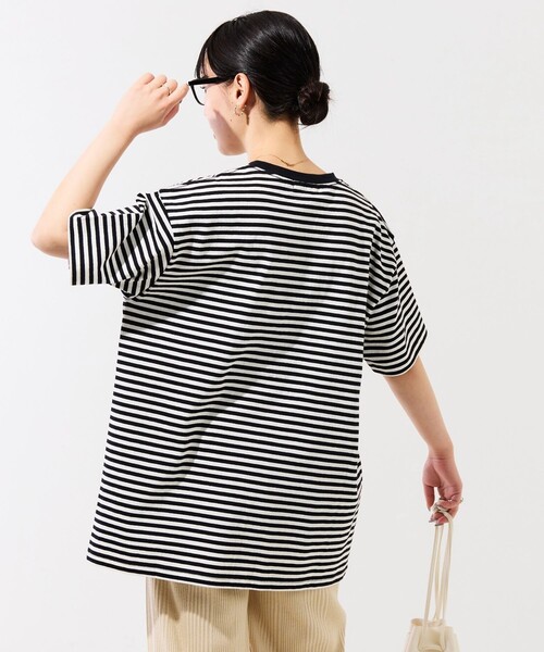 新品 DISCOVERED ルーピングダメージビッグシルエットカットソー ワンフォークロージング 1111clothing バックプリント tシャツ