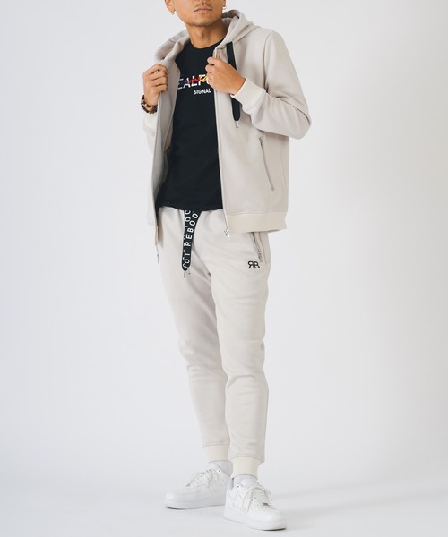 EVOLUTION(エボリューション)の「ZIPパーカー(パーカー・メンズ・ブラック/グレー/ベージュ・MEDIUM/LARGE/X-LARGE)」の15枚目の写真