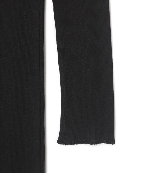 ADAM ET ROPE'（アダムエロペ）の「テレコワンピース by PlaX(TM)（ワンピース・レディース・ブラック/キナリ・FREE）」の16枚目の写真