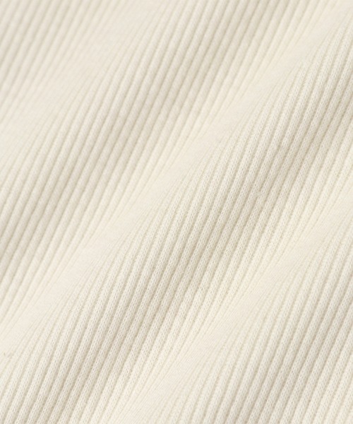 ADAM ET ROPE'（アダムエロペ）の「テレコワンピース by PlaX(TM)（ワンピース・レディース・ブラック/キナリ・FREE）」の21枚目の写真