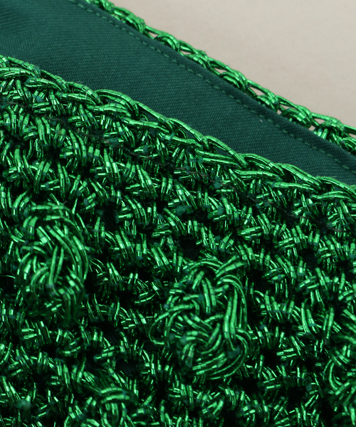 B.C STOCK（ベーセーストック）の「ポコポコショルダー（ショルダーバッグ・レディース・グリーン/シルバー/ブラック・FREE）」の5枚目の写真