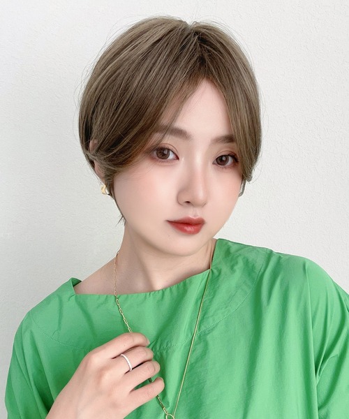 【KNT】ファッションウィッグ マッシュショートスタイル フルウィッグ KNTファッションウィッグ マッシュショートスタイル シャンプー