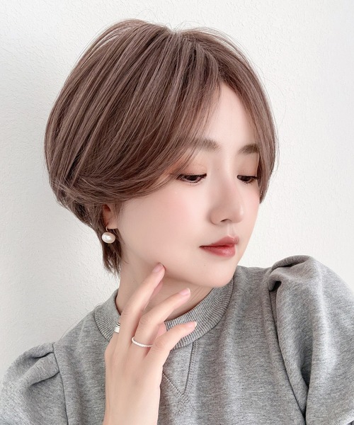 【KNT】ファッションウィッグ マッシュショートスタイル フルウィッグ KNTファッションウィッグ マッシュショートスタイル シャンプー