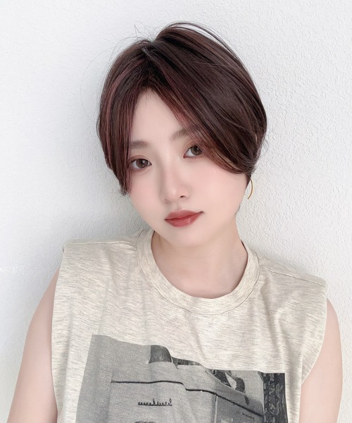 マッシュハンサムショート 」 ウィッグ ショート ボブ レディース フル