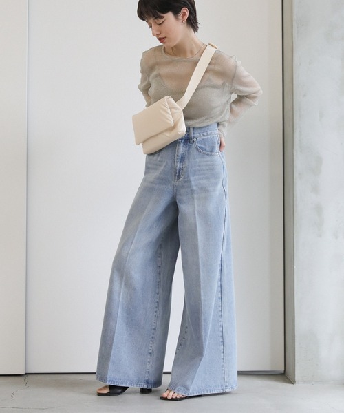 select MOCA(セレクトモカ)の「パテッドボディバッグ(ボディバッグ/ウエストポーチ・レディース・ブラック/アイボリー・FREE)」の20枚目の写真