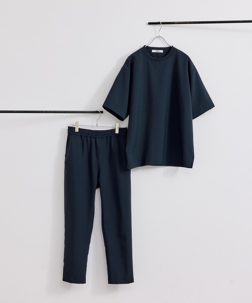 JUNRED（ジュンレッド）の「【  セットアップ対応 】 j.n.r.d / エコストリッチプルオーバー（Tシャツ/カットソー・メンズ・オリーブ/ベージュ/ネイビー・L/LL/M）」の14枚目の写真