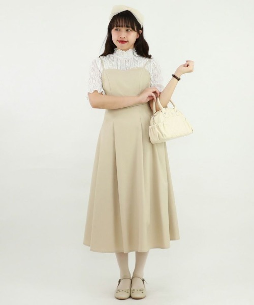 F i.n.t（フィント）の「ストライプフラワーレースシアートップス/F&A/fint（Tシャツ/カットソー・レディース・オフホワイト/アイボリー・FREE）」の7枚目の写真