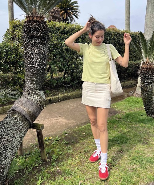 ROXY(ロキシー)の「SIMPLY CACTUS/ロキシー半袖Tシャツ(Tシャツ/カットソー・レディース・グリーン/グレー/レッド/ホワイト・SMALL/LARGE/MEDIUM)」の20枚目の写真
