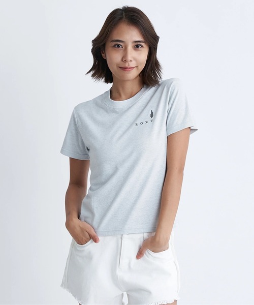 ROXY(ロキシー)の「SIMPLY CACTUS/ロキシー半袖Tシャツ(Tシャツ/カットソー・レディース・グリーン/グレー/レッド/ホワイト・SMALL/LARGE/MEDIUM)」の14枚目の写真