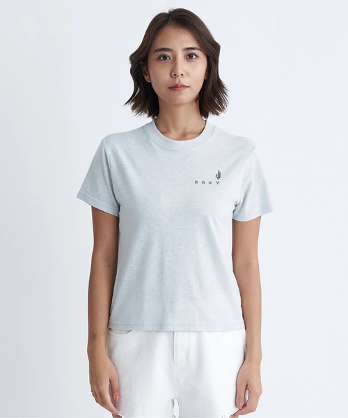 ROXY(ロキシー)の「SIMPLY CACTUS/ロキシー半袖Tシャツ(Tシャツ/カットソー・レディース・グリーン/グレー/レッド/ホワイト・SMALL/LARGE/MEDIUM)」の16枚目の写真