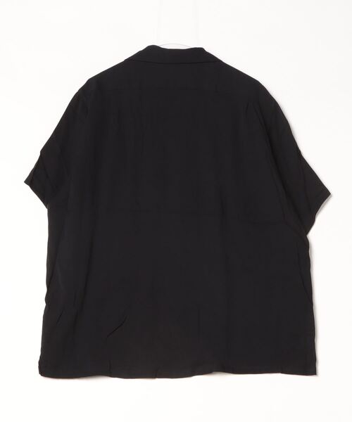 PLAYBOY(プレイボーイ)の「PLAYBOY / プレイボーイ 100COVER SS SHIRT レーヨンブロード オープンカラー 総柄SSシャツ(シャツ/ブラウス・メンズ・ブラック/その他1・LARGE/MEDIUM)」の4枚目の写真