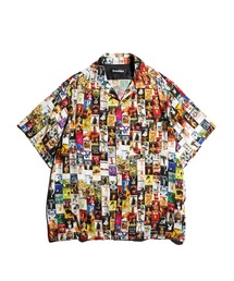 PLAYBOY | PLAYBOY / プレイボーイ 100COVER SS SHIRT レーヨンブロード オープンカラー 総柄SSシャツ(シャツ/ブラウス)