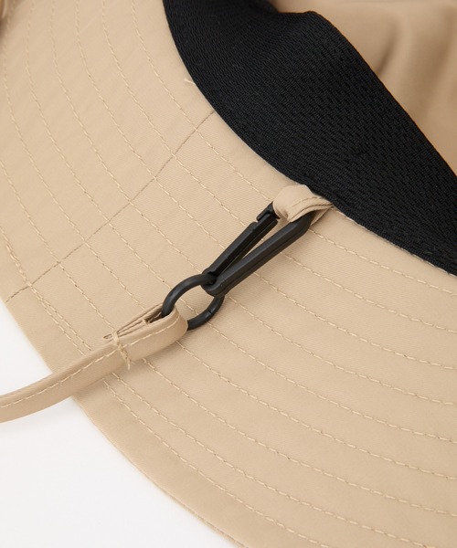 COLONY 2139(コロニートゥーワンスリーナイン)の「撥水アドベンチャーハット(ハット・レディース・ブラック/ベージュ・FREE)」の5枚目の写真