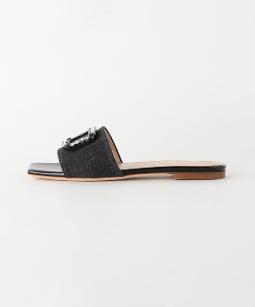 FABIO RUSCONI(ファビオルスコーニ)の「<FABIO RUSCONI>フラットサンダル<Select by EMMEL REFINES>(サンダル・レディース・ブラック・37/36/38)」の2枚目の写真