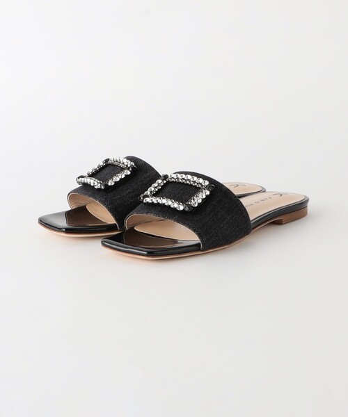 FABIO RUSCONI(ファビオルスコーニ)の「<FABIO RUSCONI>フラットサンダル<Select by EMMEL REFINES>(サンダル・レディース・ブラック・37/36/38)」の3枚目の写真