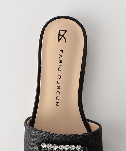 FABIO RUSCONI(ファビオルスコーニ)の「<FABIO RUSCONI>フラットサンダル<Select by EMMEL REFINES>(サンダル・レディース・ブラック・37/36/38)」の7枚目の写真