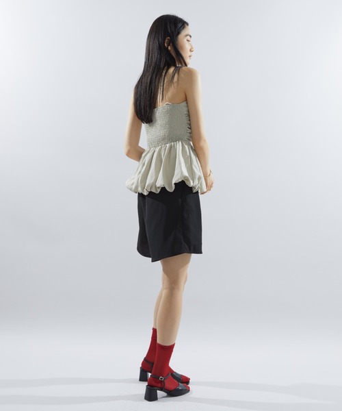 Aunt Marie's（アントマリーズ）の「タックバルーンビスチェ（チューブトップ・レディース・ベージュ/ホワイト/ブラック・FREE）」の13枚目の写真