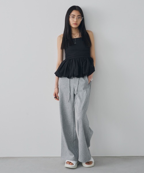 Aunt Marie's（アントマリーズ）の「タックバルーンビスチェ（チューブトップ・レディース・ベージュ/ホワイト/ブラック・FREE）」の10枚目の写真