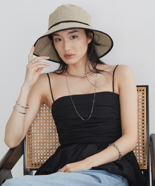 ANDMARY アンドマリービスチェカットソー セール】ビスチェライクメロートップス（Tシャツ/カットソー