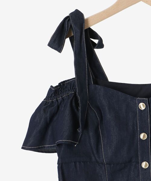 MAJESTIC LEGON(マジェスティックレゴン)の「ショルダーリボンコルセットブラウス(シャツ/ブラウス・レディース・イエロー系その他/ホワイト系その他/ネイビー/グレー/ブラック系その他・MEDIUM)」の19枚目の写真