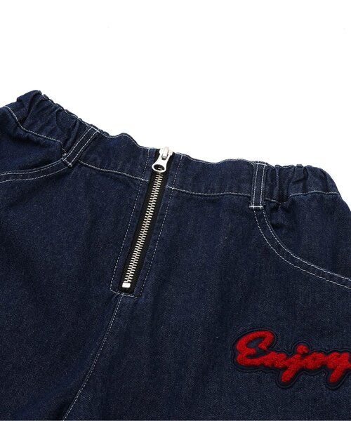 algy(アルジー)の「サガラシシュウデニムショーパン(デニムパンツ・キッズ・ブラック/サックスブルー/ブルー・MEDIUM/SMALL/XXX-SMALL/XX-SMALL/X-SMALL)」の21枚目の写真