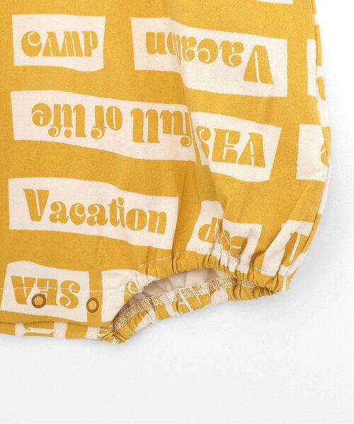 p.premier（ピードットプルミエ）の「イロチ買いしたい総柄バルーンロンパース（ロンパース・キッズ・アイボリー/ブルー/オレンジ/イエロー/レッド・60/70/80）」の13枚目の写真